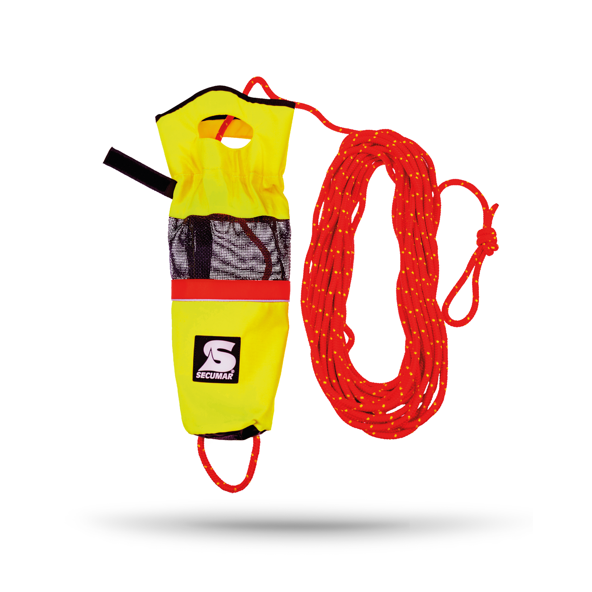 Detalj av Kasteline 20 m flytende 8 mm 1300 daN - Secumar håndtak