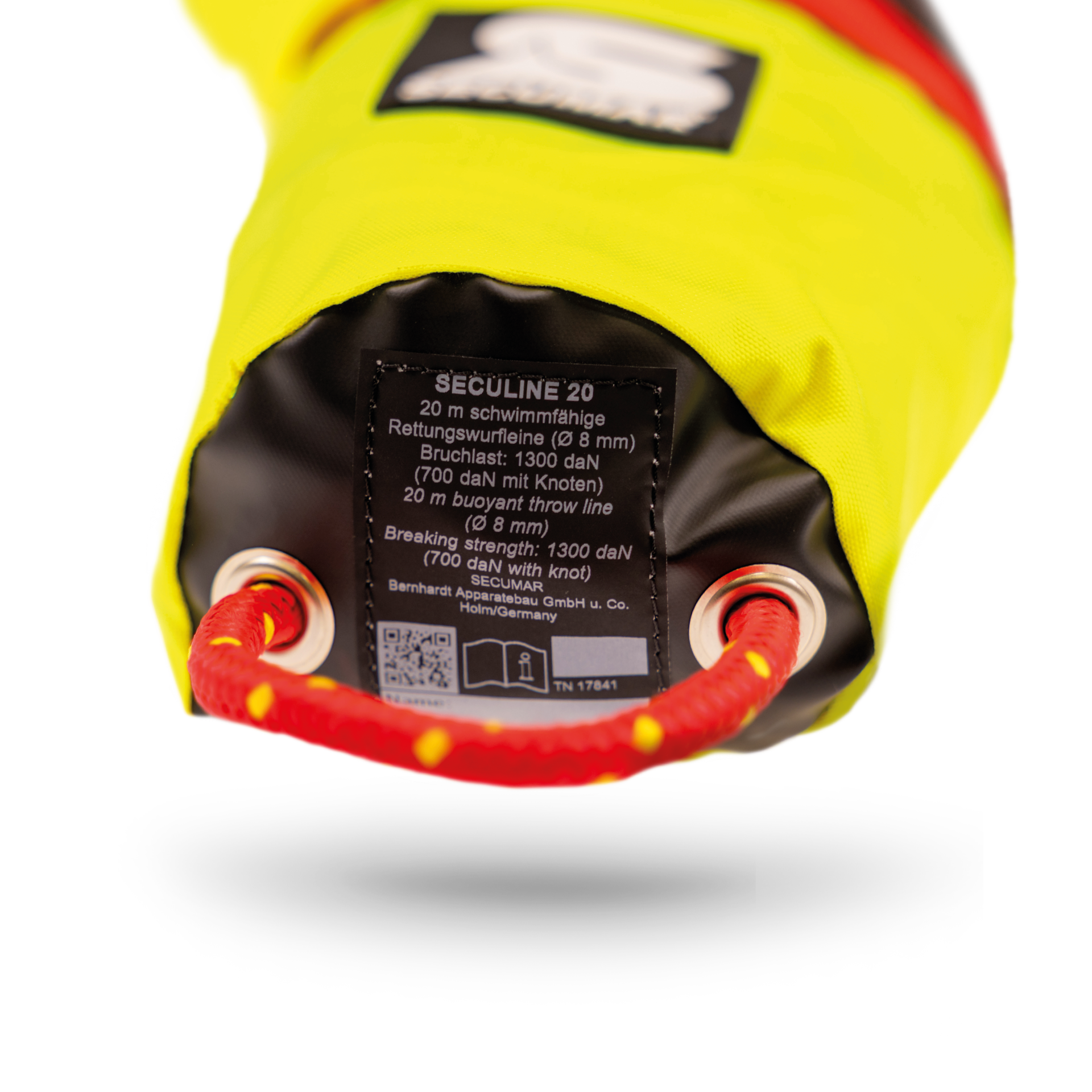 Kasteline 20 m flytende 8 mm 1300 daN - Secumar montert