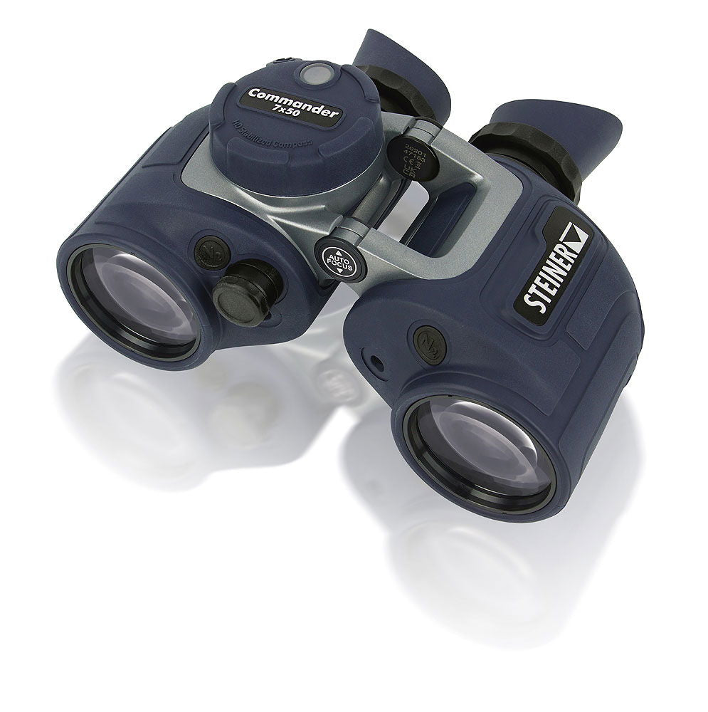 Kikkert Commander 7x50c med kompass synsfelt 140 m forfra