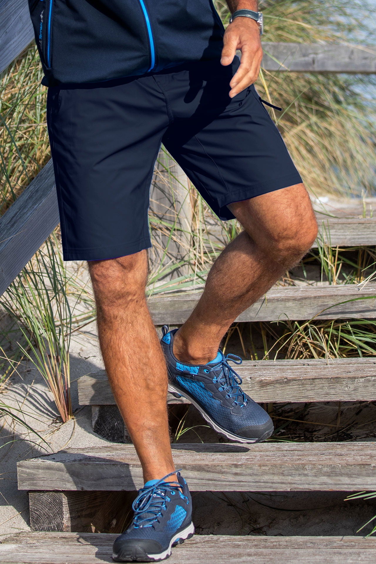 Detalj av Killtec funksjonsshorts herre stretch hurtig tørkende med lommer