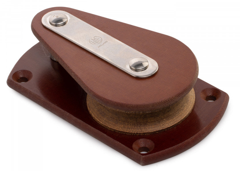 Montert kinnblokk med monteringsplate 16 mm glideleie 905 kg - HYE