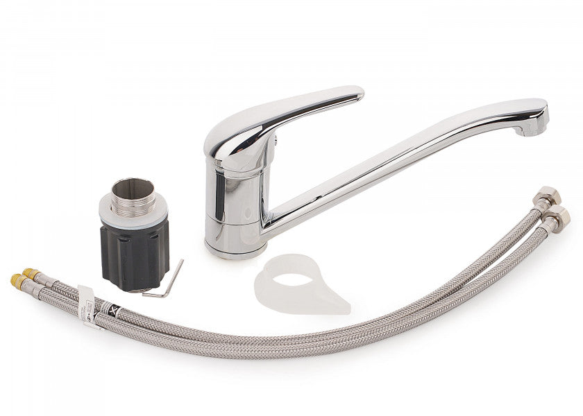 Kjøkkenkran ettgreps med tut 210 mm - BAVARIA bakside