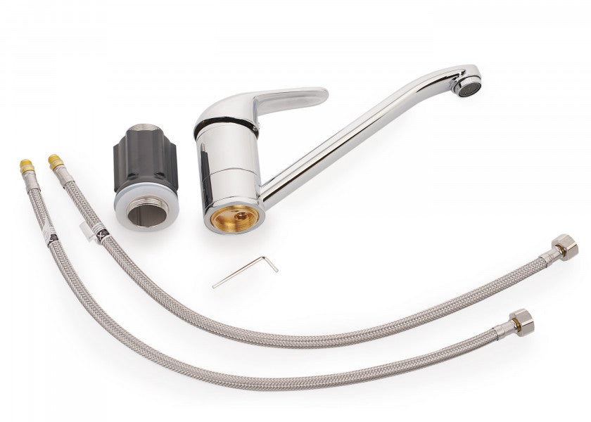 Detalj av Kjøkkenkran ettgreps med tut 210 mm - BAVARIA