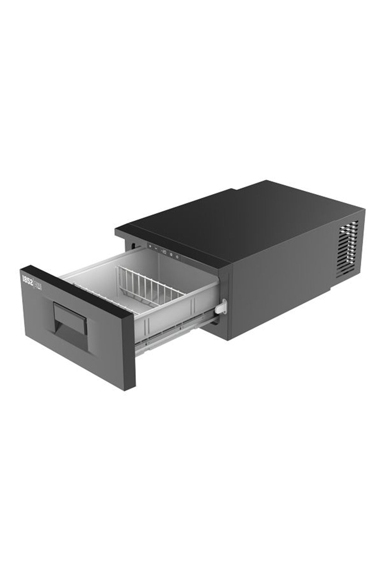 Kjøleskuff kompressor 20 liter 12/24V 60W - Marine 1852 bakside