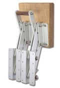 Klappbar motorbrakett aluminium 50 kg maks 10 hk 4-takt sett forfra