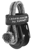 Kohlhoff løpeblokk med kulelager 16 mm 3000 kg aluminium - Ronstan forfra