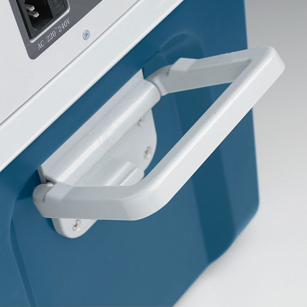 Kompressor kjøleboks 32 31 liter 12/24V pluss 10 til minus 10 grader celsius innsiden