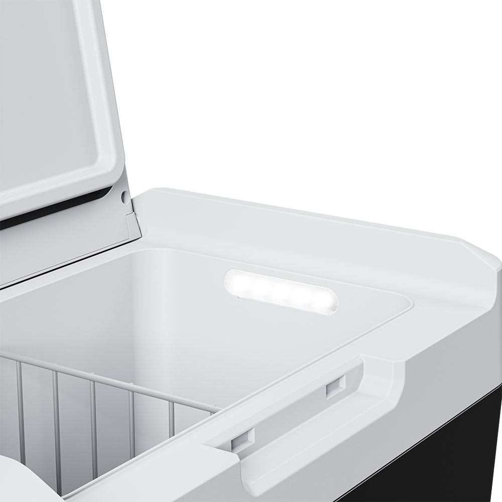 Kompressorkjøleboks 19 l +20 til -18 °C 9,8 kg bakside