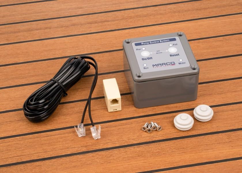 Kontrollpanel for elektrisk pumpe - Marco installasjon