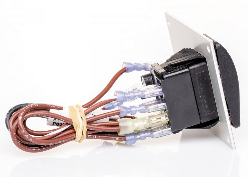 Detalj av Kontrollpanel for lensepumpe 12V - Johnson Pump