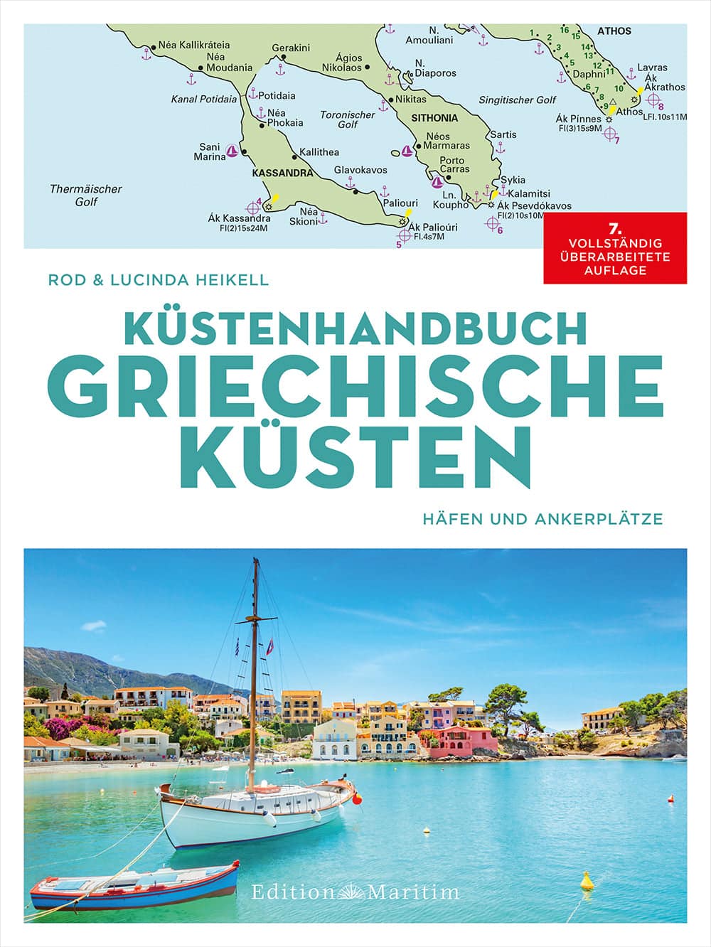 Kysthåndbok greske kyster havner og ankringsplasser - Delius Klasing forside
