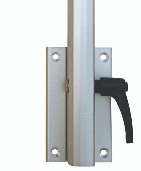 Lagun festeplate for bordunderstell aluminium eloksert detalj