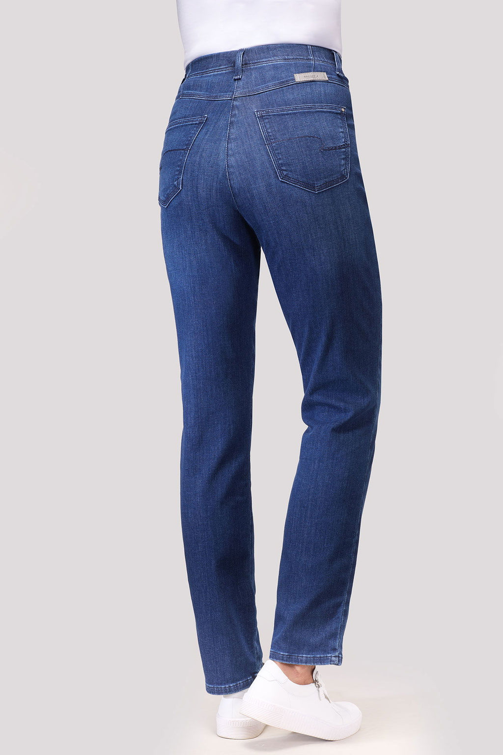 Laura jeans dame stretch komfort linning detalj av linning