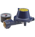 Lavtrykksregulator med manometer 30 mbar 0,8 kg/t PS 16 forfra