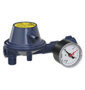 Lavtrykksregulator PS 16 bar 90° vinklet 50 mbar forfra