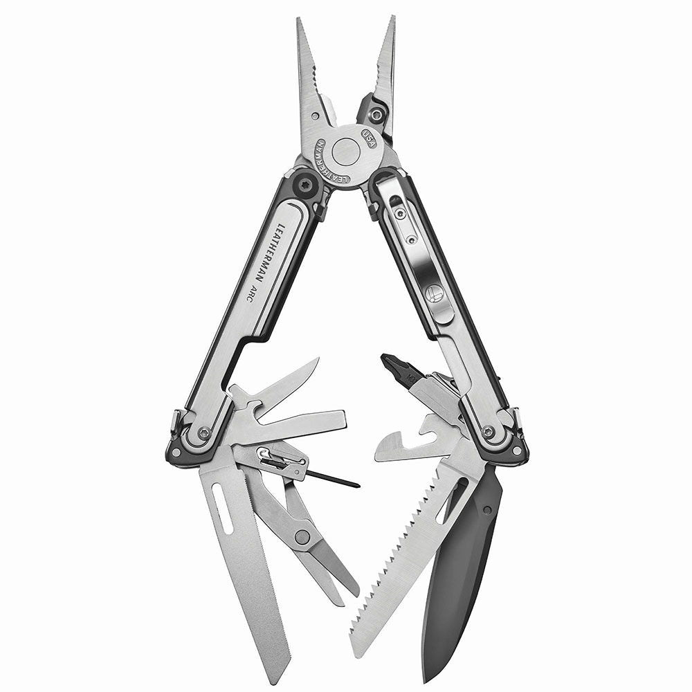 Leatherman ARC multitool MagnaCut stål med DLC-belegg bakside