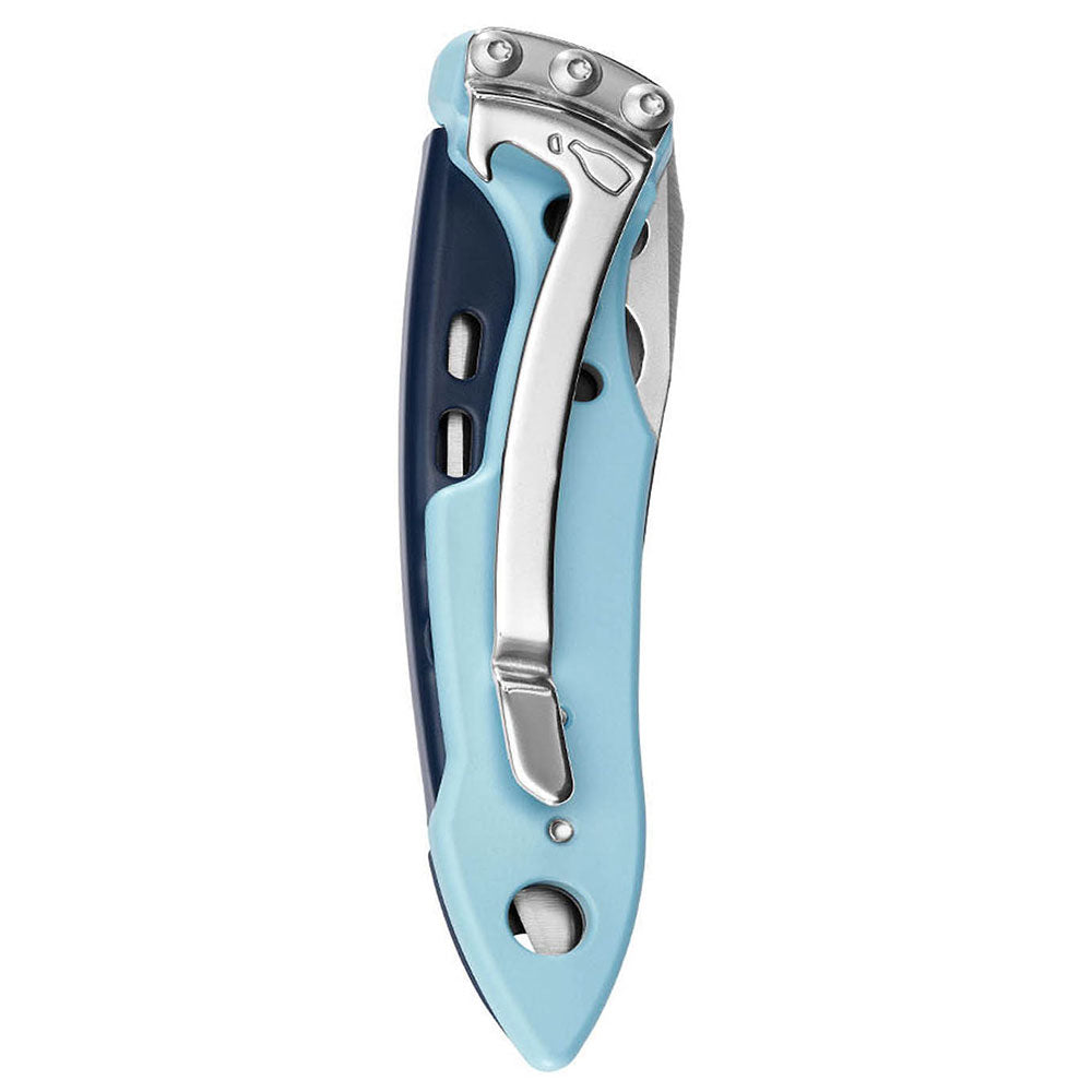 Detalj av Leatherman Skeletool KB kniv blad