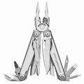 Leatherman Surge multitool 21 verktøy forfra