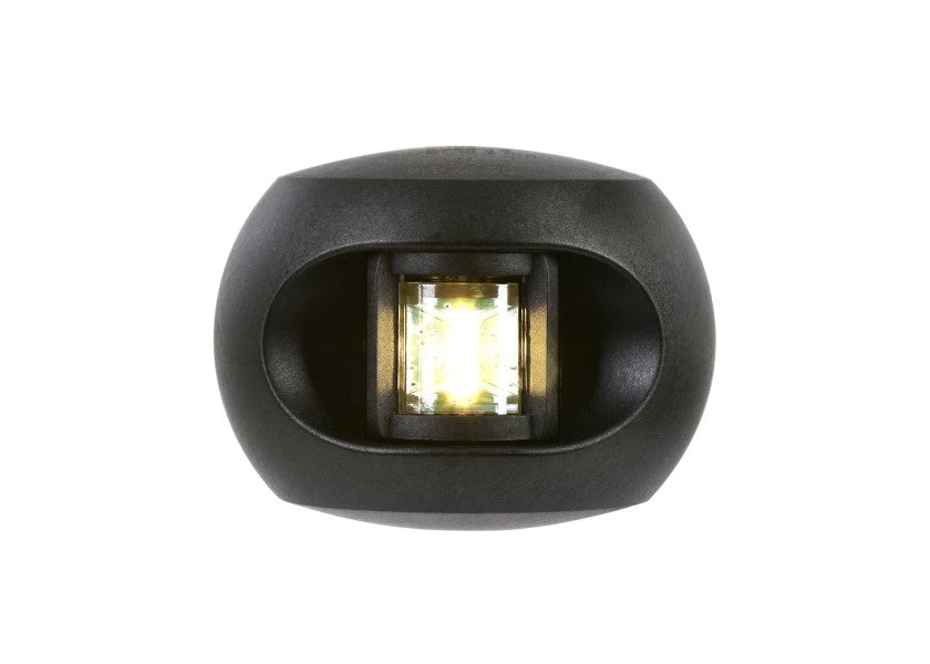 LED akterlyslanterne Serie 34 sort 12/24V termoplast forfra