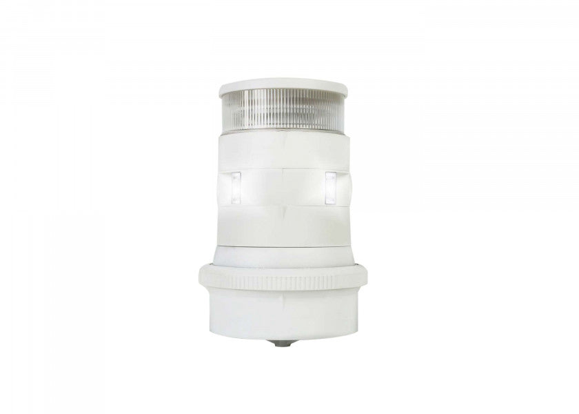 LED anker-/topplanterne Serie 34 hvit 12/24V front