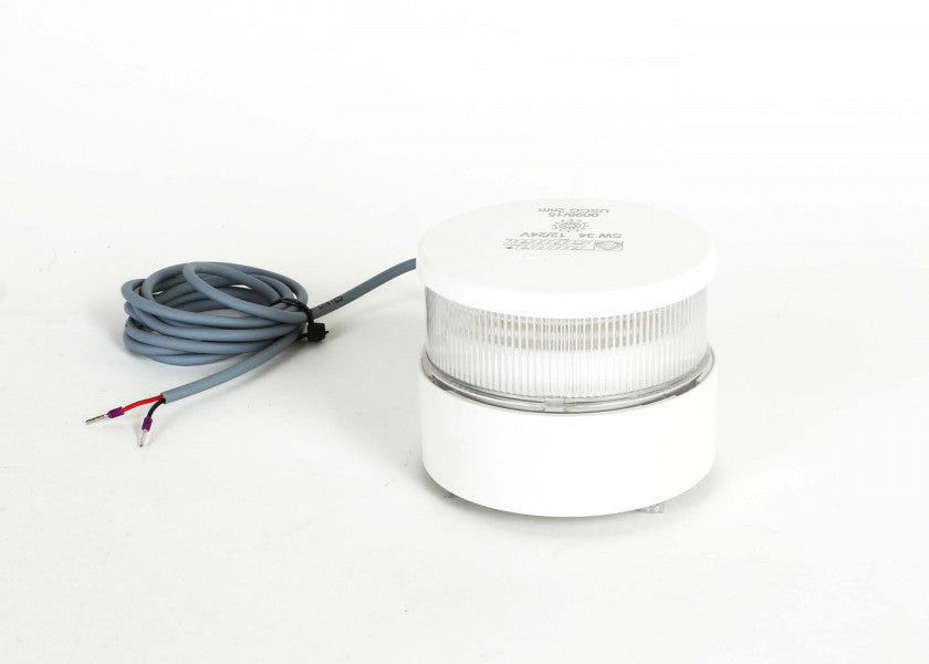 Detaljbilde av LED ankerlanterne Serie 34 hvit