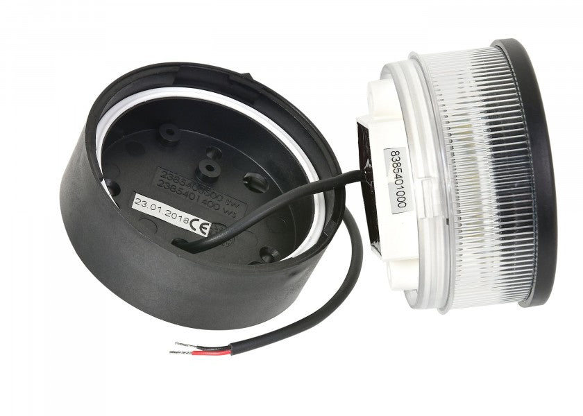 LED ankerlanterne Serie 34 sort nærbilde av LED-lys