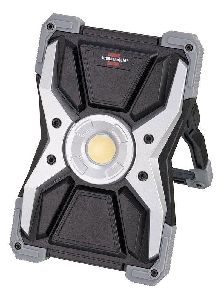 LED arbeidslampe oppladbar 3000 lumen beskyttelsesgrad IP65 med powerbank - Brennenstuhl forfra