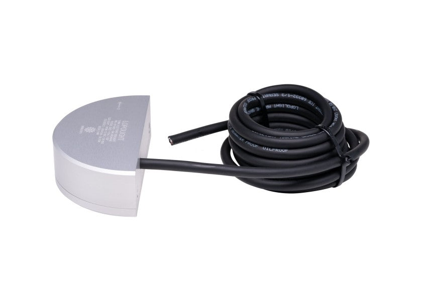 LED babordlanterne aluminium for båter opptil 12 m 12/24V - Lopolight helhetsbilde