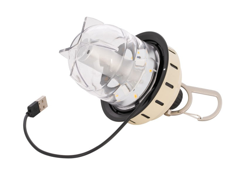 LED bordlampe og hengelampe vintage hvit 30-220 lumen bakside