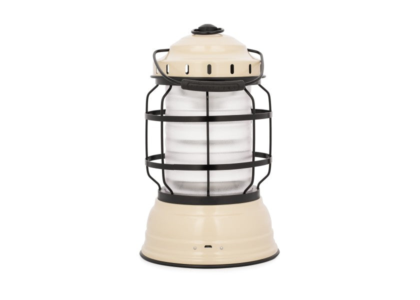 Detalj av LED bordlanterne vintage hvit oppladbar 1-220 lumen - Barebones