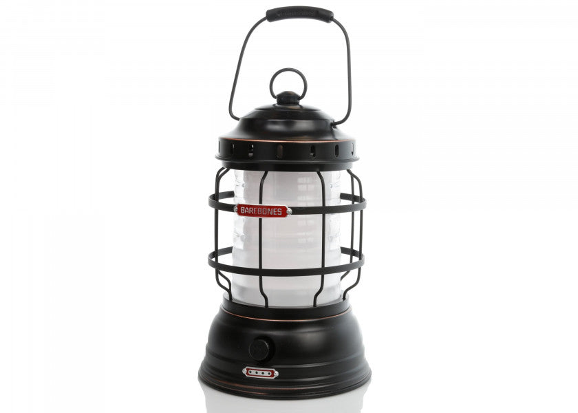 LED bordlykt bronse 1-220 lumen oppladbar USB - Barebones forfra