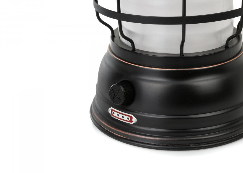 Detalj av LED bordlykt bronse 1-220 lumen oppladbar USB - Barebones