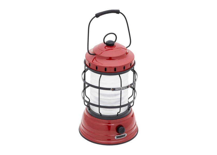 LED bordlykt rød 1-220 lumen oppladbar USB - Barebones forfra