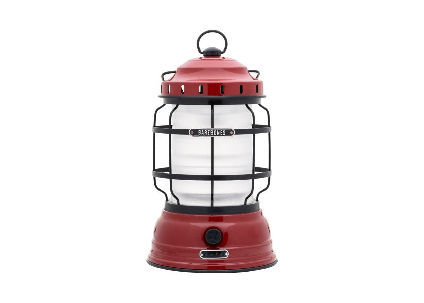 LED bordlykt rød 1-220 lumen oppladbar USB - Barebones lysstyrke justering