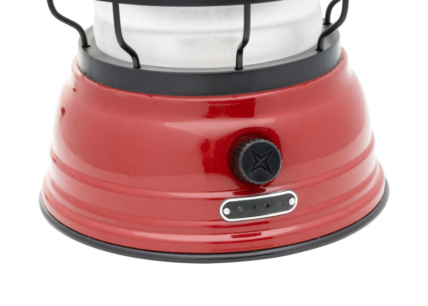 LED bordlykt rød 1-220 lumen oppladbar USB - Barebones USB ladeport