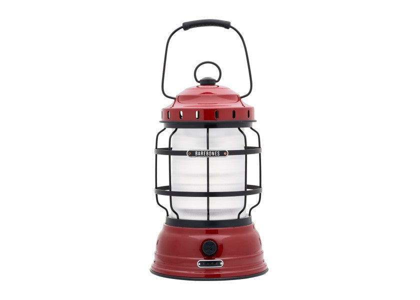 LED bordlykt rød 1-220 lumen oppladbar USB - Barebones i bruk