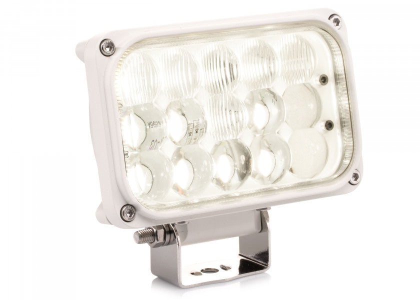LED dekkslys 45 W 4050 lumen 12/24V nøytralhvit vinklet visning