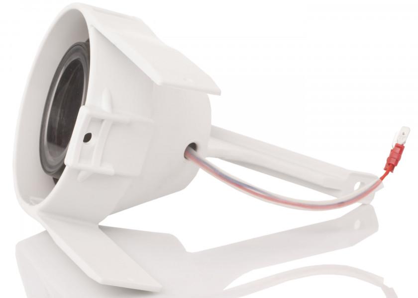 LED dekkslys KIEL hvit 12/24V plast montert på mast