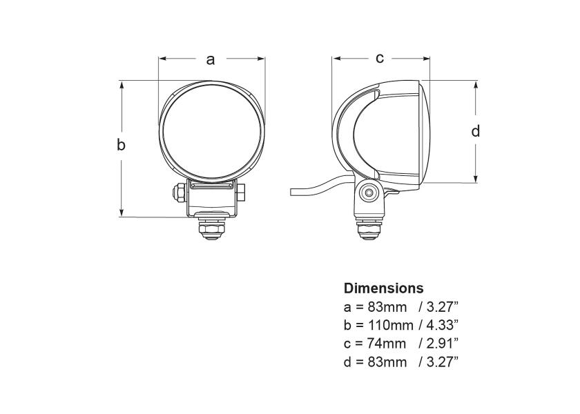 LED dekkslys MODULE 70 PRO Gen 5 hvit spot detalj
