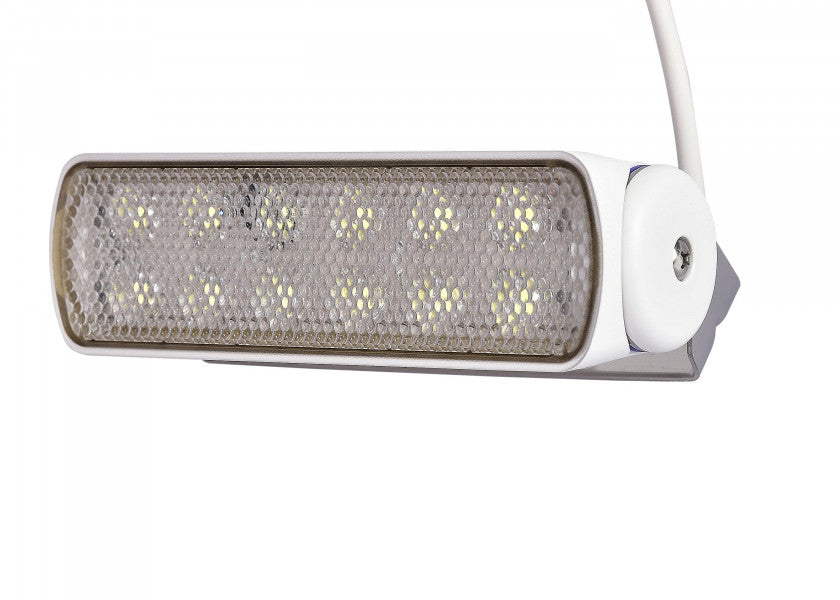 LED dekkslys SEA HAWK hvit bredstrålende montert på dekk