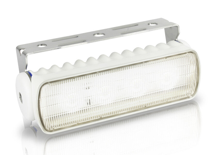 LED dekkslys SEA HAWK R hvit 12/24V rustfritt stål forfra