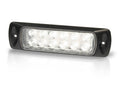 LED dekkslys SEA HAWK R svart innfelt forfra