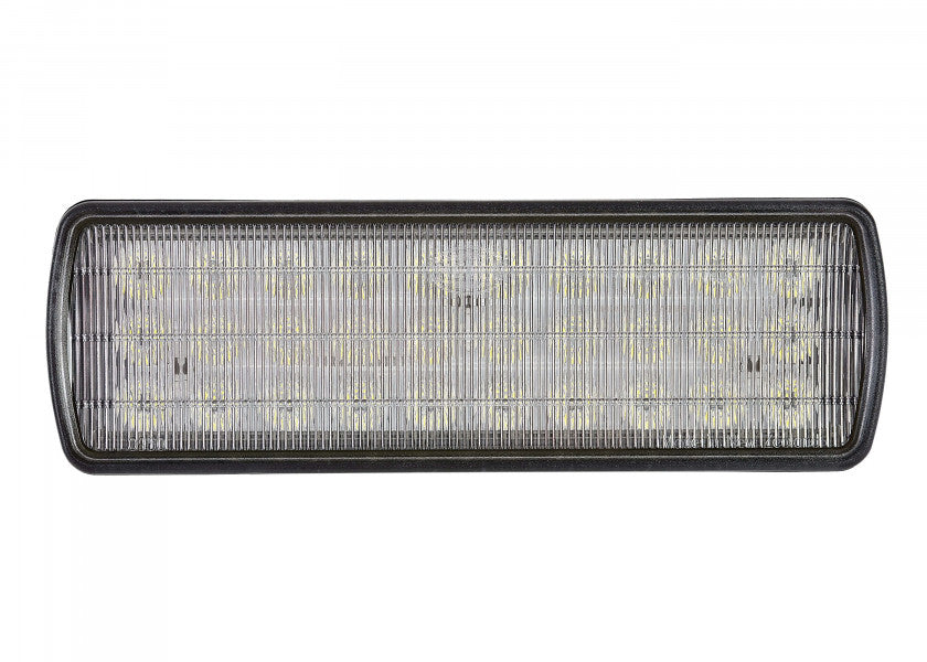LED dekkslys SEA HAWK XL bredstråle svart montert på båt