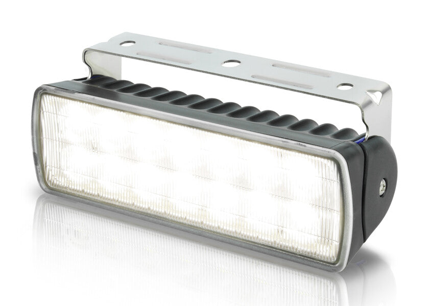LED dekkslys SEA HAWK XLR bredstrålende svart forfra