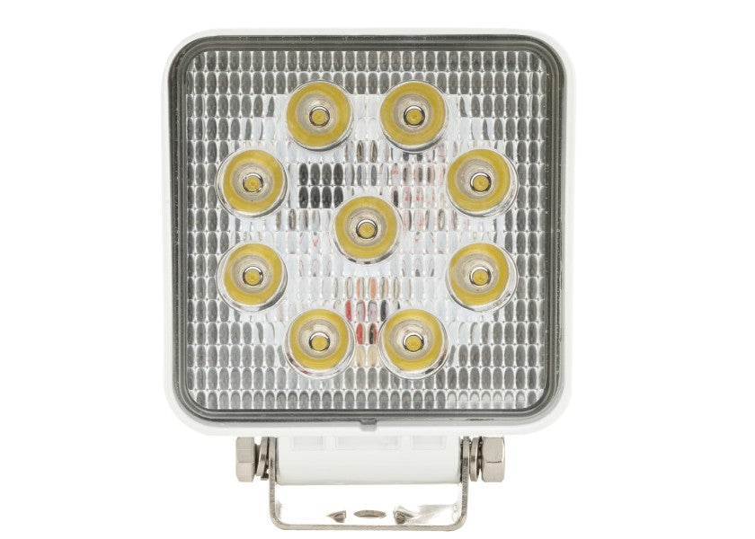 Montert LED dekksstråler 27 W 1890 lumen aluminium 12/24V på båt
