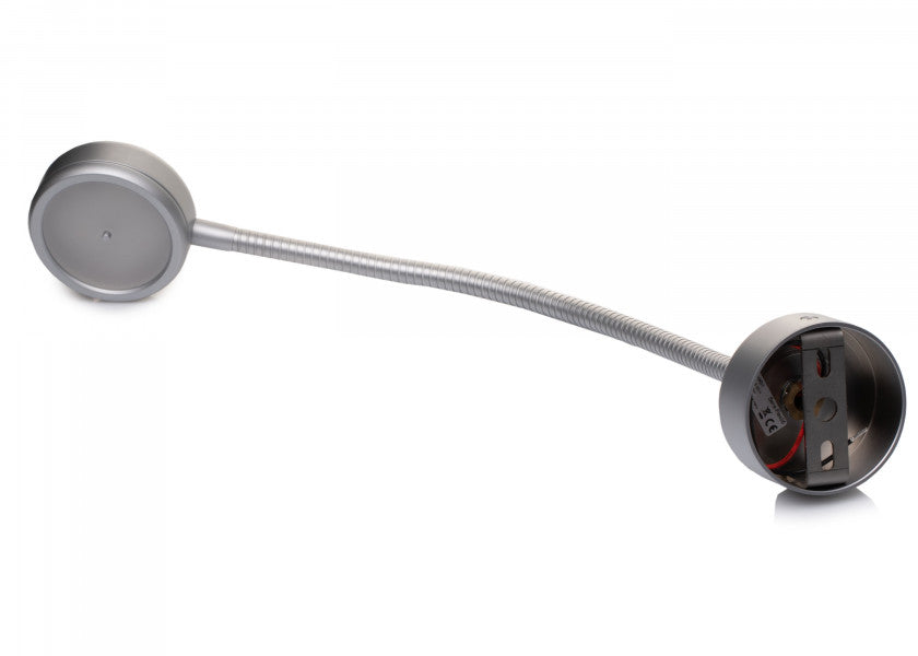 LED Flexlight 05 leselampe 380 mm krom matt nærbilde