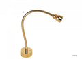 LED Flexlight leselampe gull-blank - PREBIT forfra