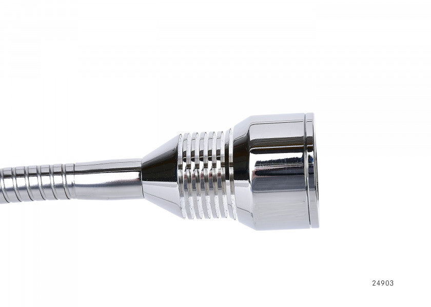 LED Flexlight leselampe krom-blank - PREBIT nærbilde