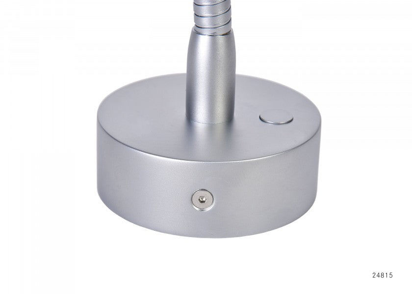 LED Flexlight leselampe krom-matt - PREBIT detalj