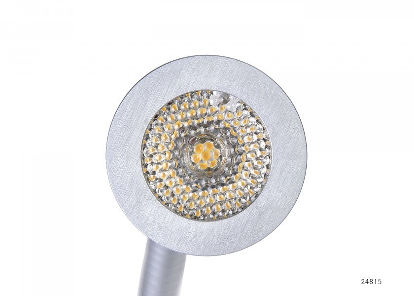 LED Flexlight leselampe krom-matt - PREBIT montert i båt